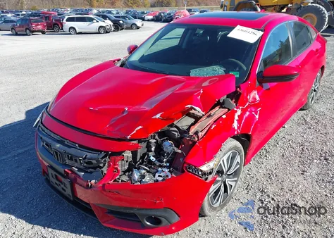 2017 Honda Civic Ex-T from USA, damaged, VIN 2HGFC1F33HH640415